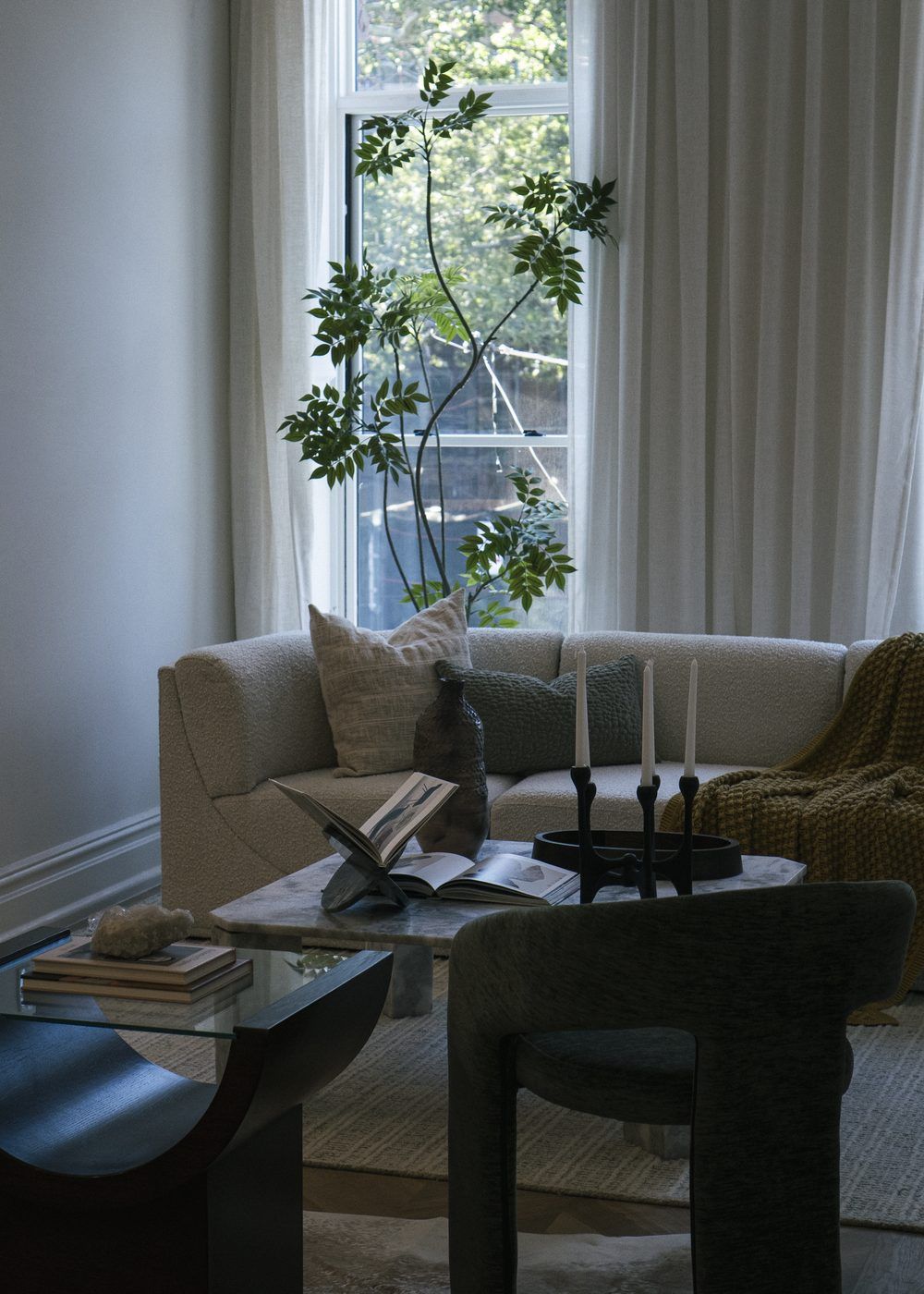 134 Macon Street, Bed-Stuy, staged by Stage One