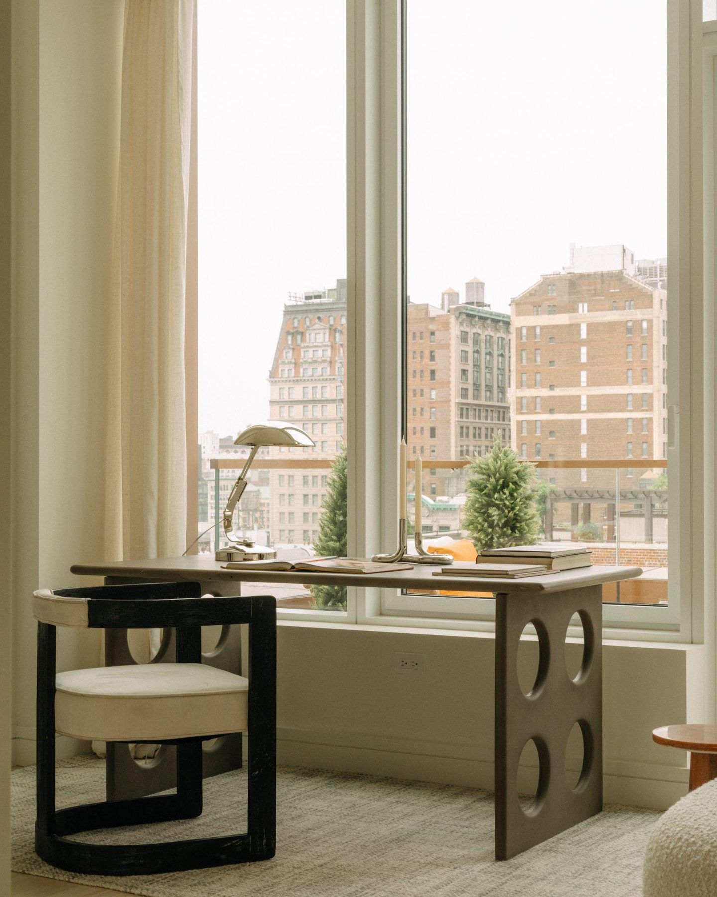 Study at 200 East 20th Street, staged by Stage One