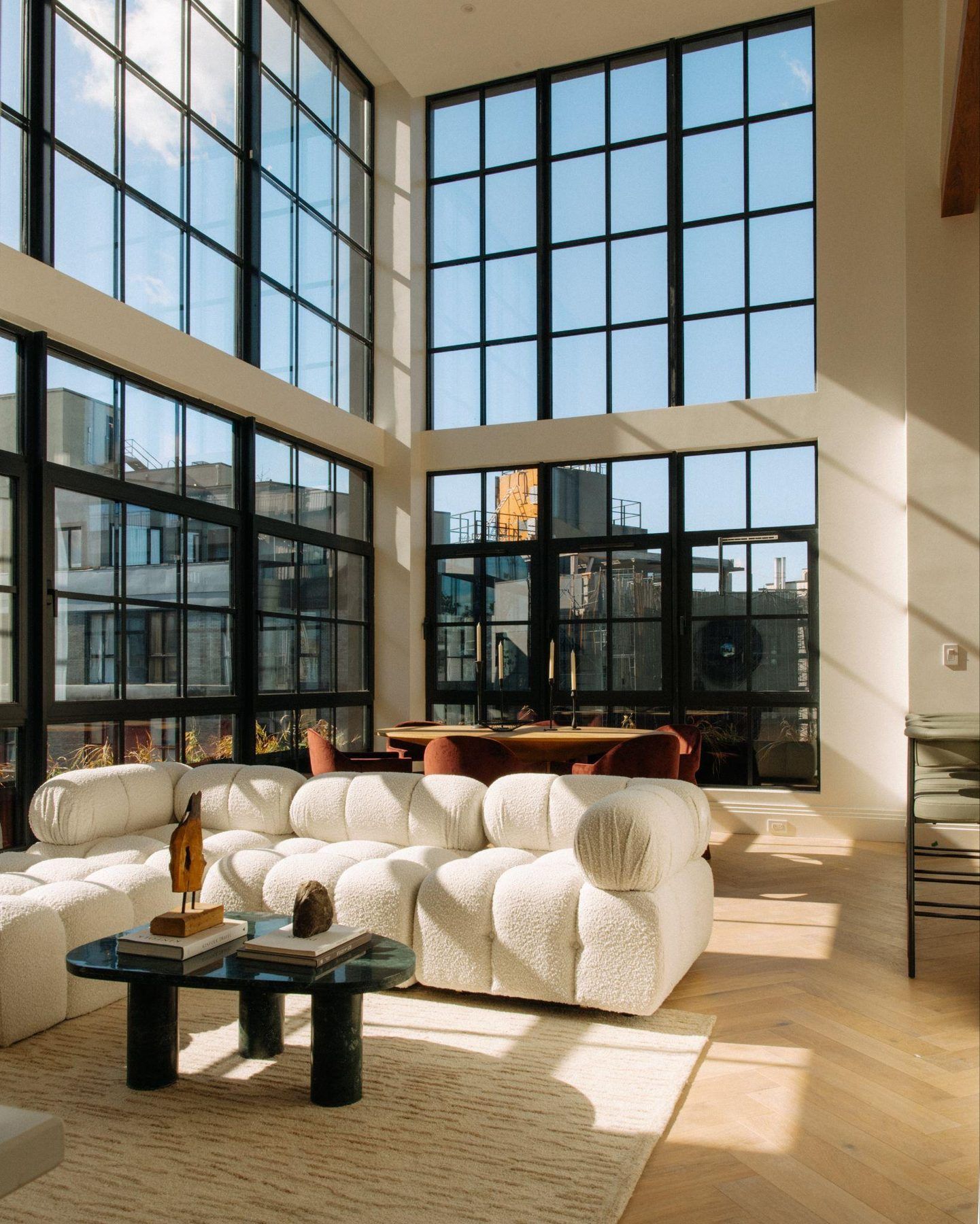 402 Union Street penthouse, staged by Stage One